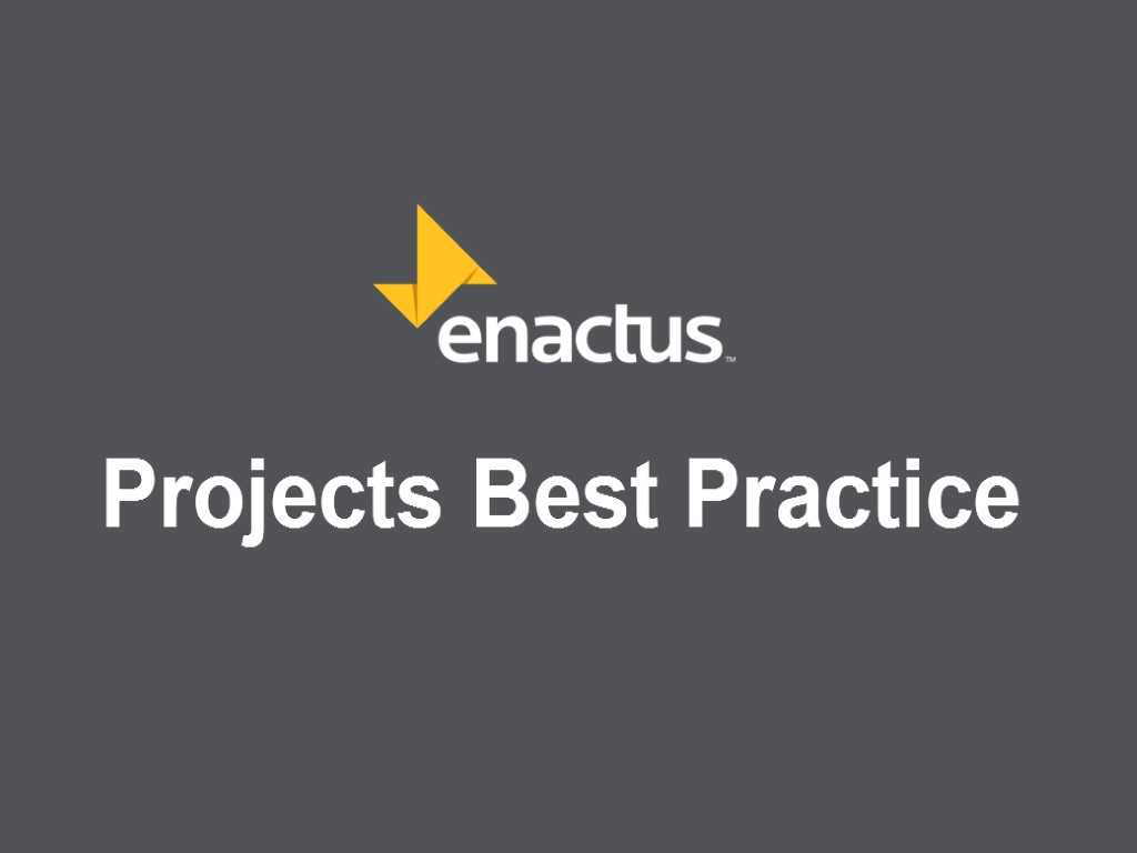 Projects Best Practice